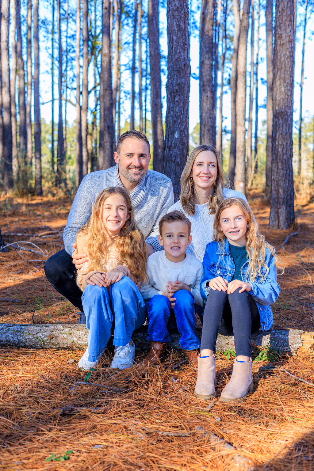 Gulf Coast family beach portrait 1
