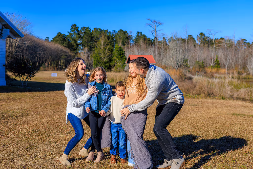 Gulf Coast family beach portrait 2