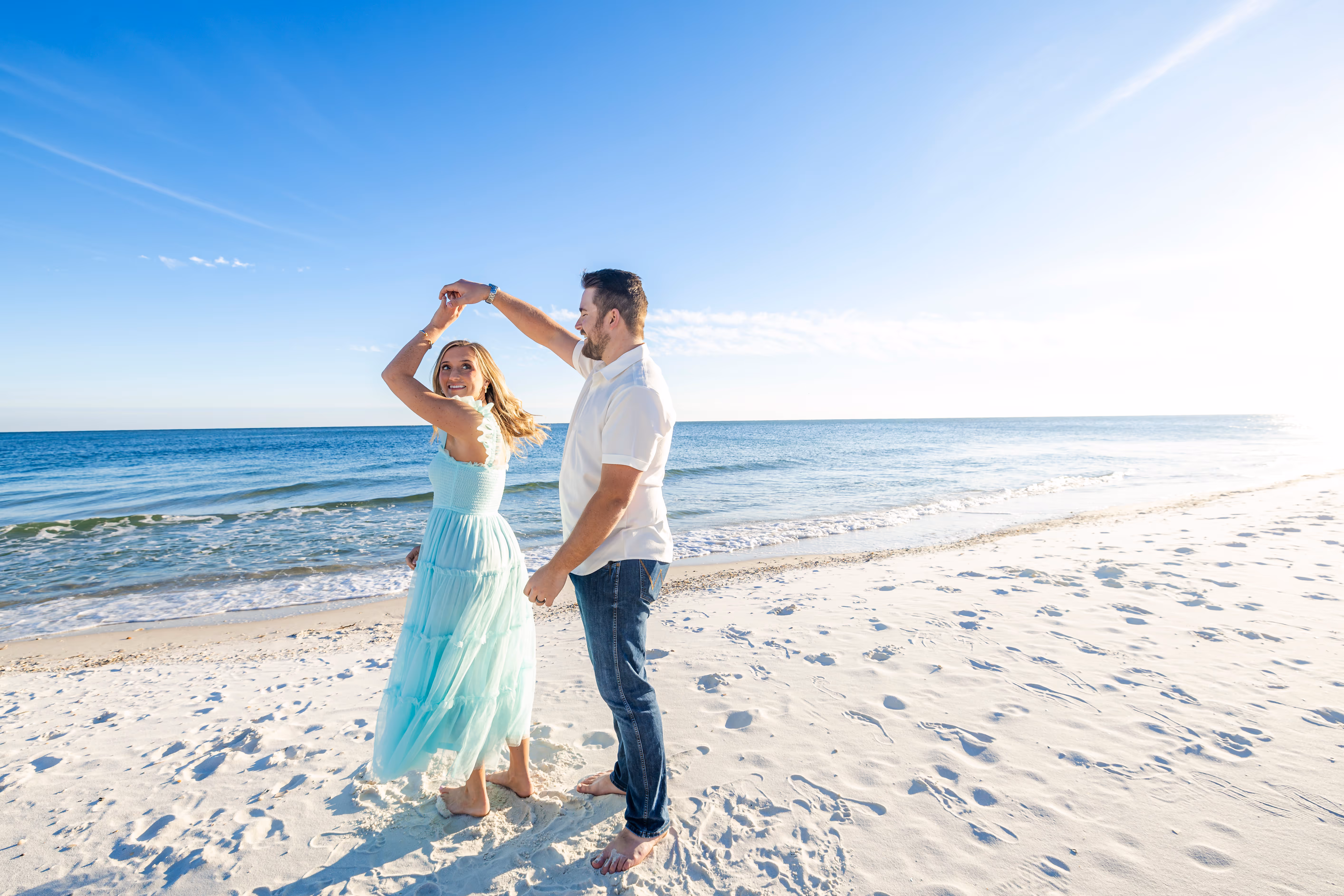 Gulf Coast family beach portrait 24