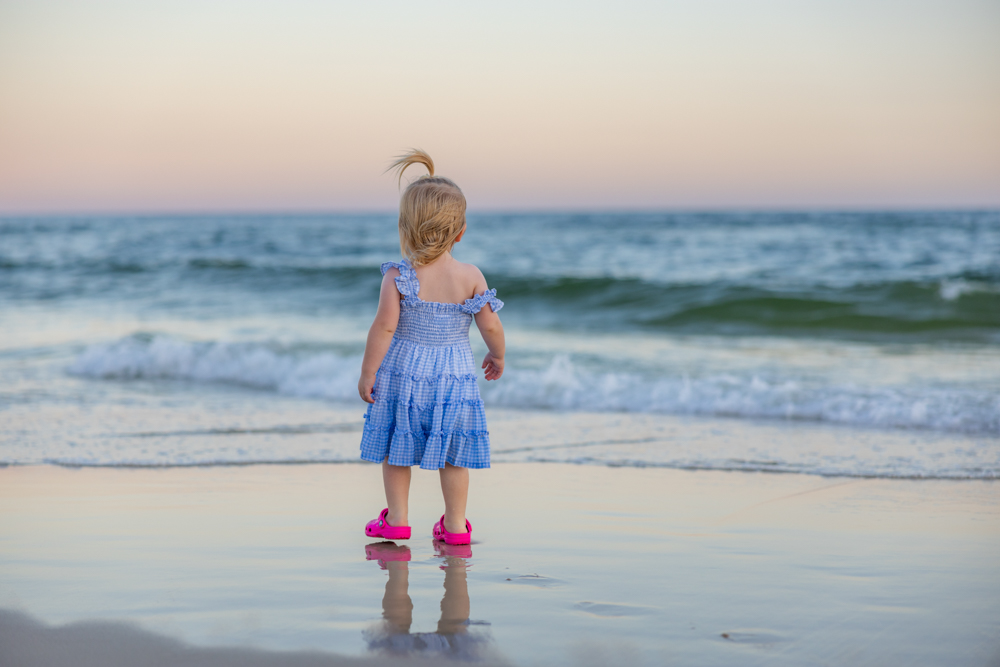 Gulf Coast family beach portrait 35