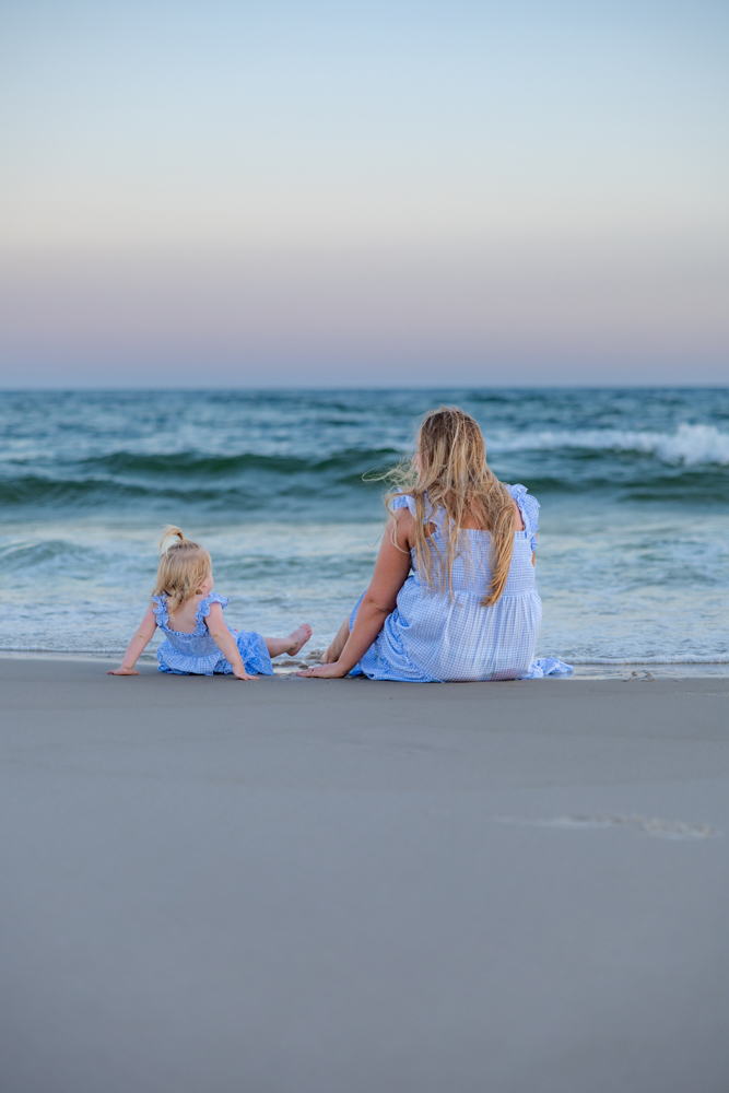 Gulf Coast family beach portrait 36