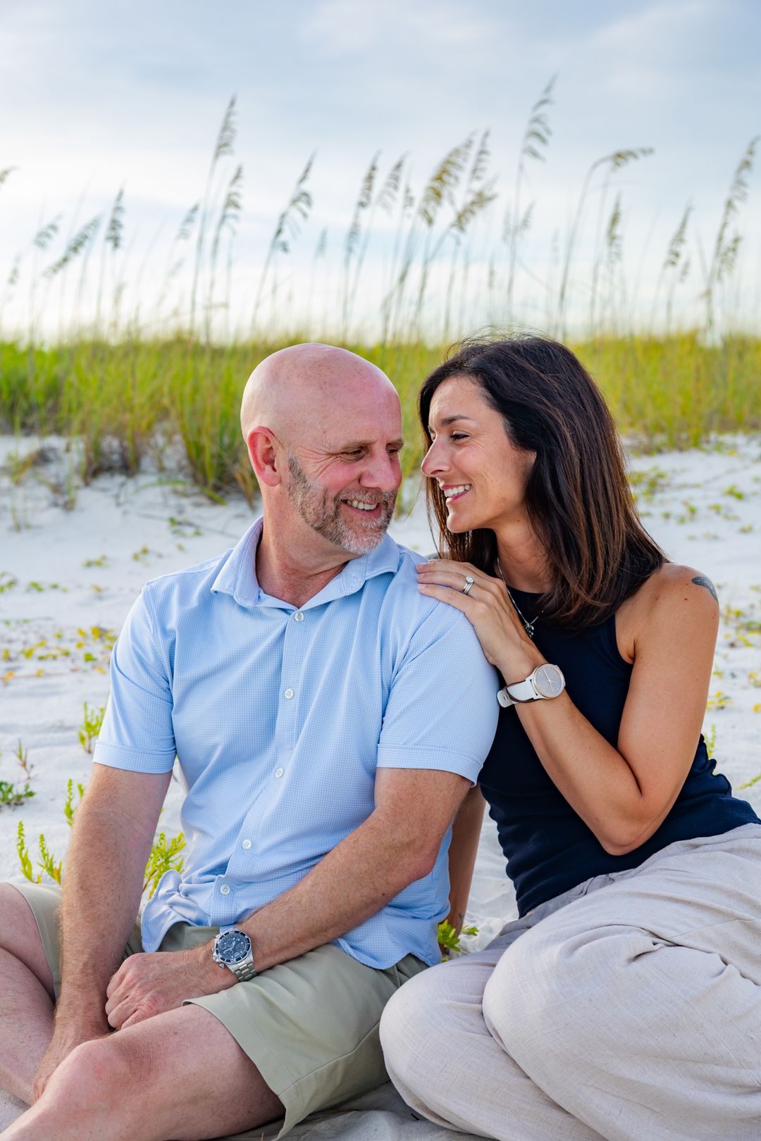 Gulf Coast family beach portrait 44