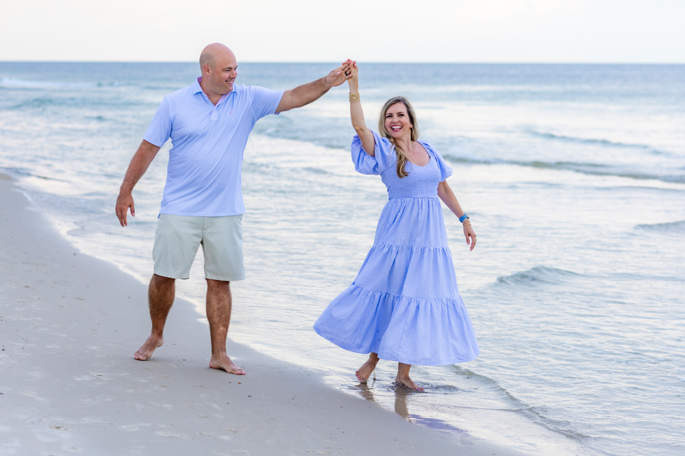Gulf Coast family beach portrait 70