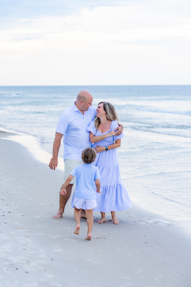 Gulf Coast family beach portrait 71