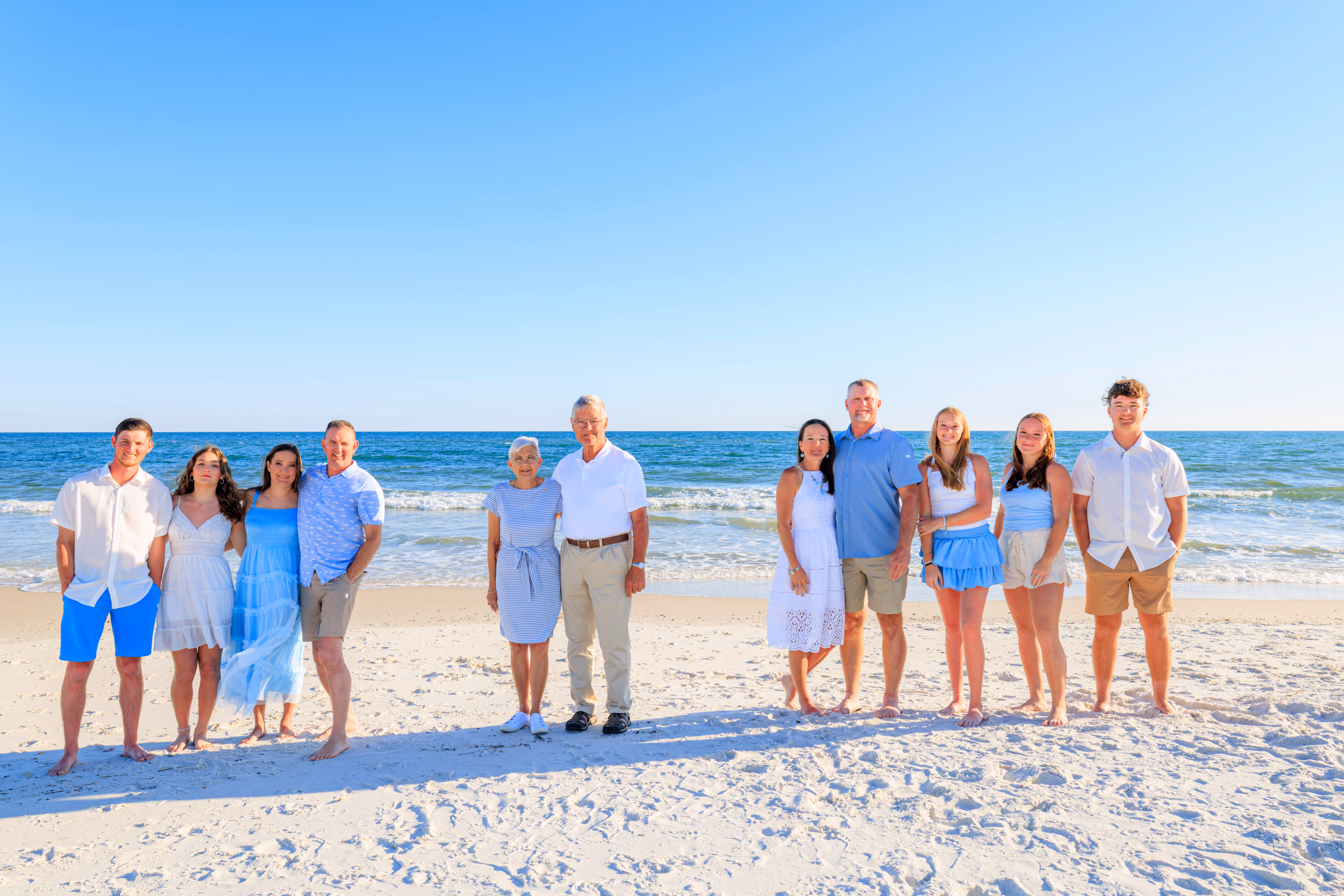 Gulf Coast family beach portrait 72