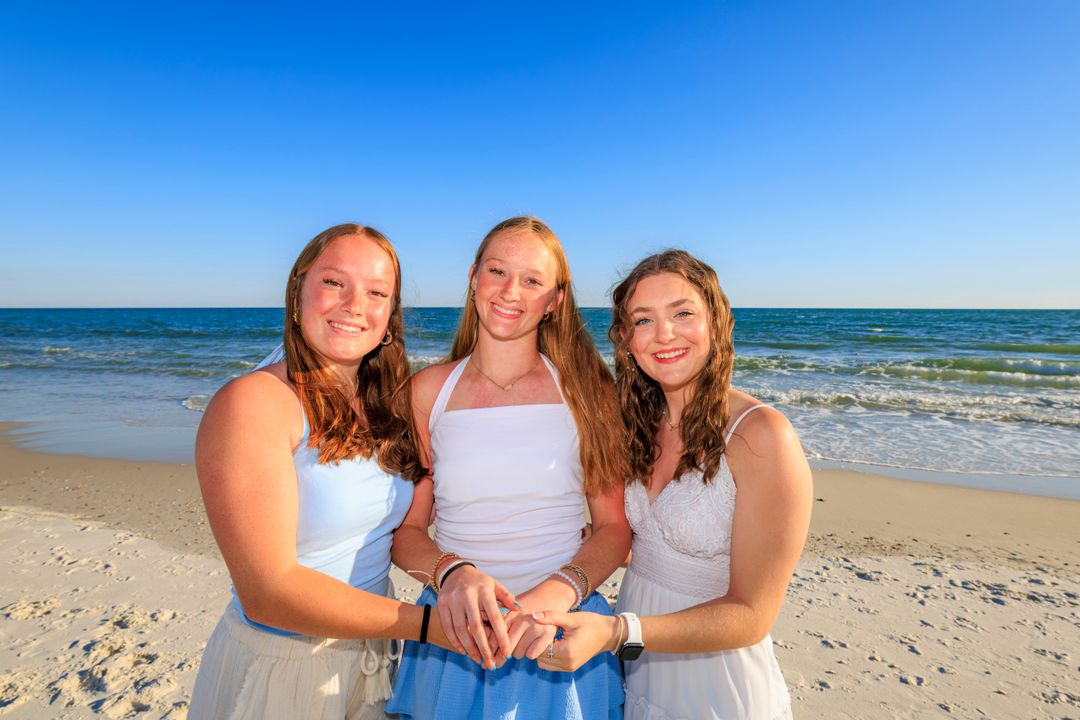 Gulf Coast family beach portrait 73