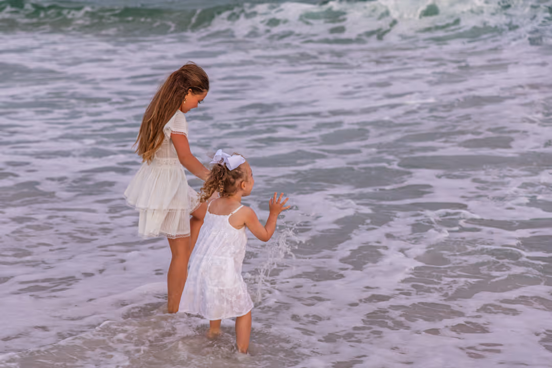 Gulf Coast family beach portrait 82