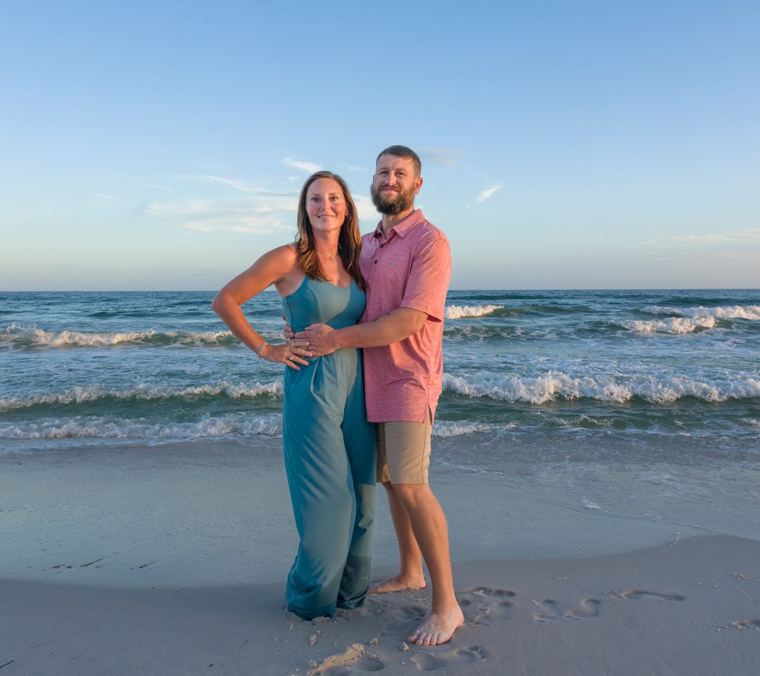 Gulf Coast family beach portrait 91
