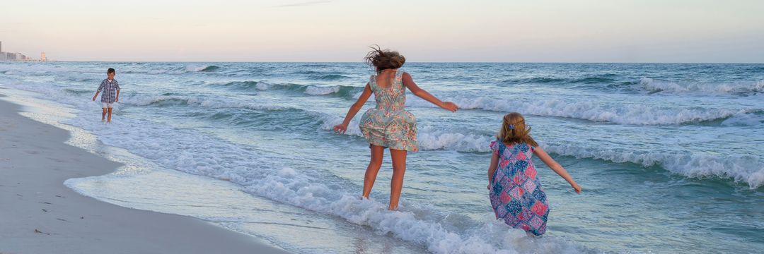 Gulf Coast family beach portrait 94
