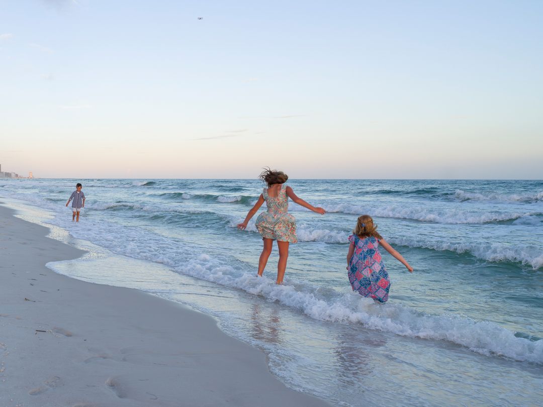 Gulf Coast family beach portrait 95