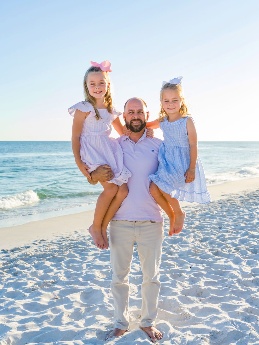 Gulf Coast family beach portrait 115