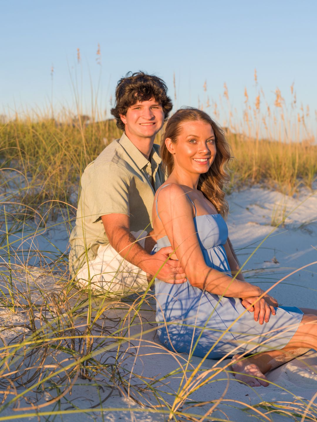 Gulf Coast family beach portrait 130